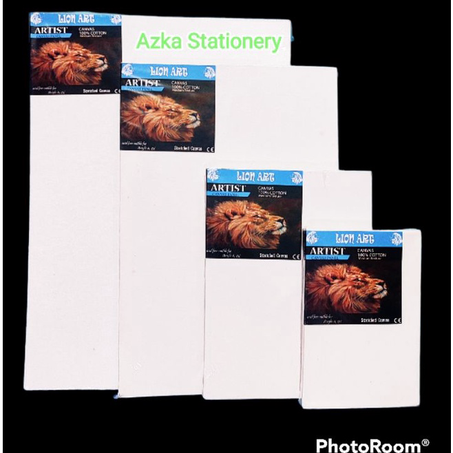 

➷➷✻✫ Kanvas lukis Lion Art + spanram ukuran Besar