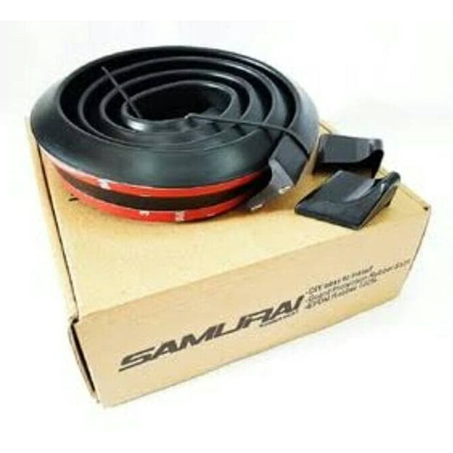 Ready Stock Ducktail Samurai hitam polos / Samurai ducktail polos hitam