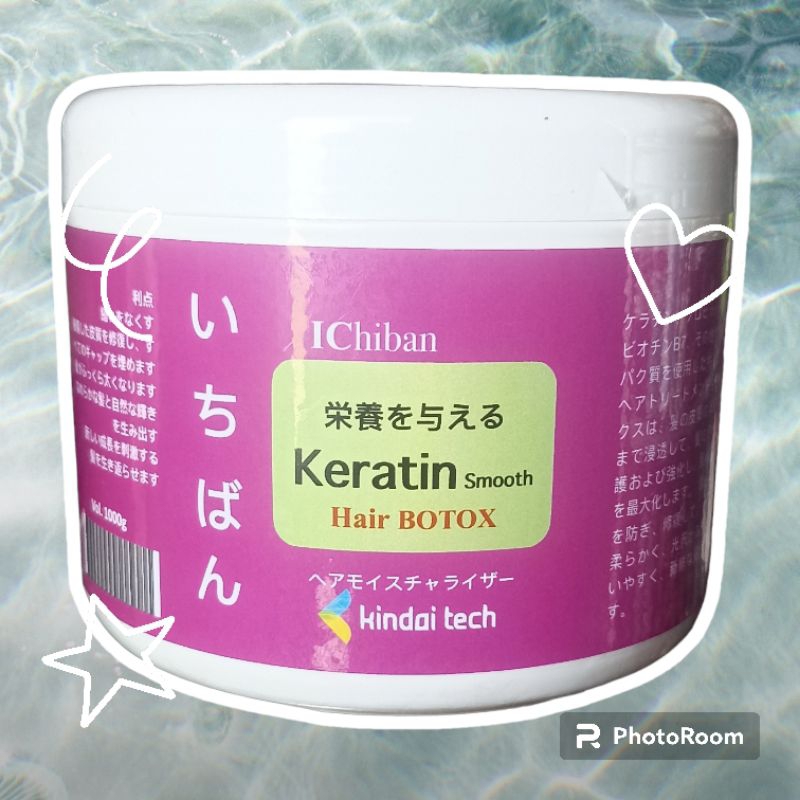ICHIBAN KERATIN BOTOK UNTUK RAMBUT KRUS MOLOR