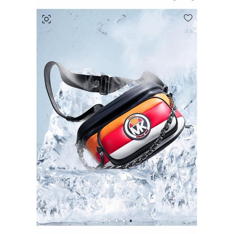 MK X Ellesse ColorBlock Messenger Bag