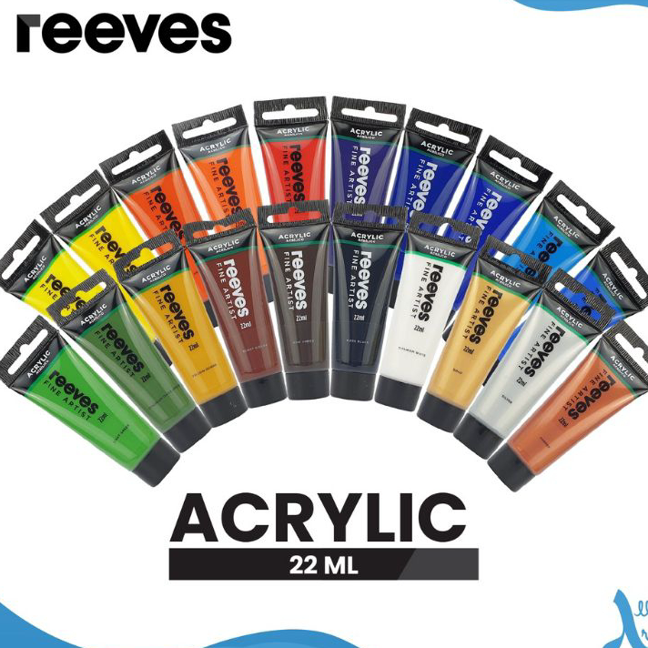 

Ready Stock REEVES ARTIST ACRYLIC COLOR PAINT CAT AKRILIK TUBE 22ML Terlaris