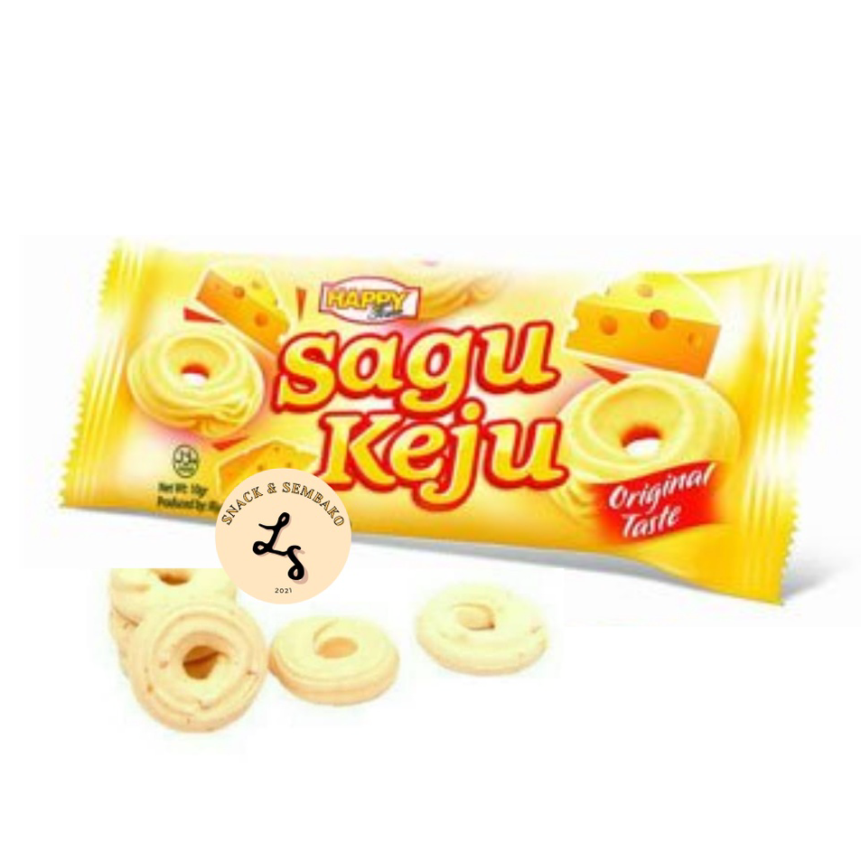 

Terbaru Sagu Keju Happy Time 1 Pack Isi 20 pcs @10gr Harga Termurah