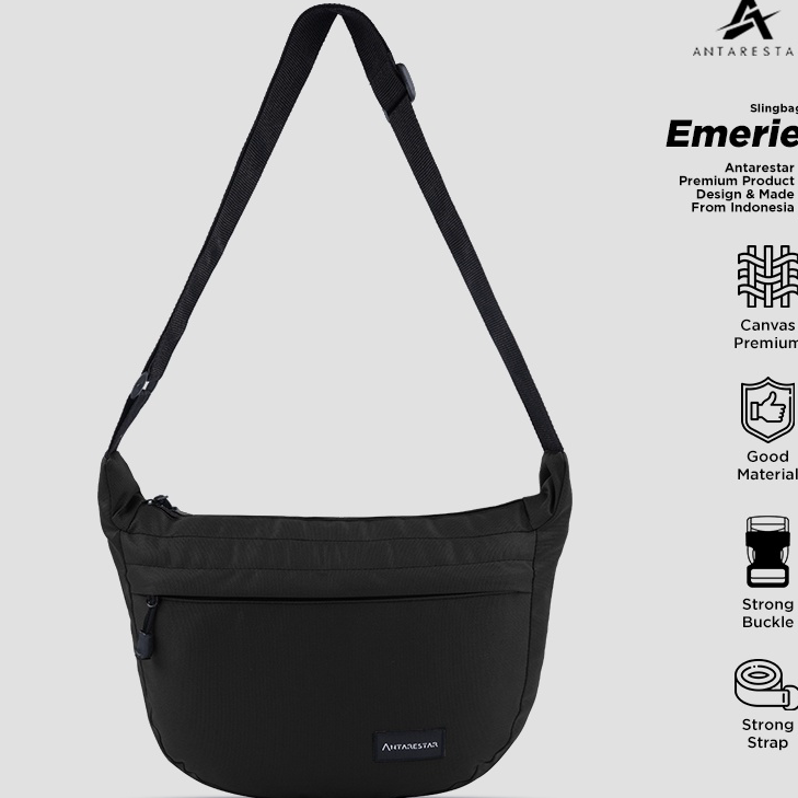 Ready Tas Selempang Pria Wanita Antarestar Emery - Slingbag Pria Wanita Antarestar