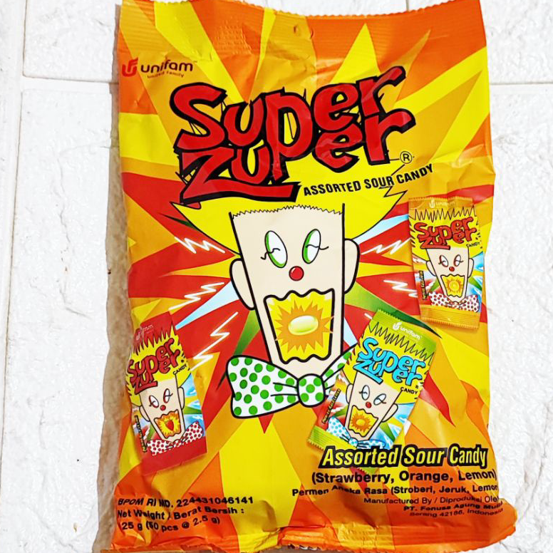 

HEMAT PROMO✅ Permen Super Zuper (isi 50 pcs @3gr)