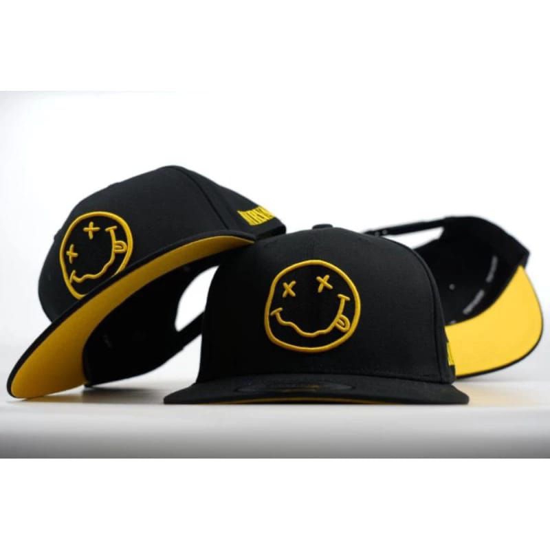 Topi Snapback Original Import Nirvana Baseball Cap Distro Fashion Pria Wanita Hip Hop Hat Dewasa