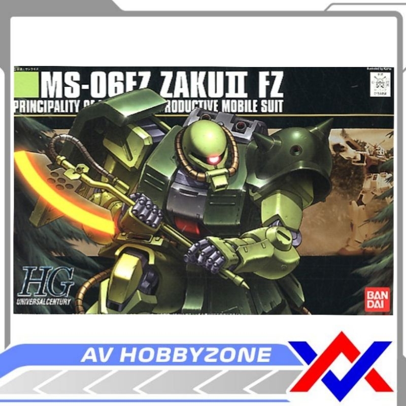 HG Zaku II FZ (1/144) Bandai