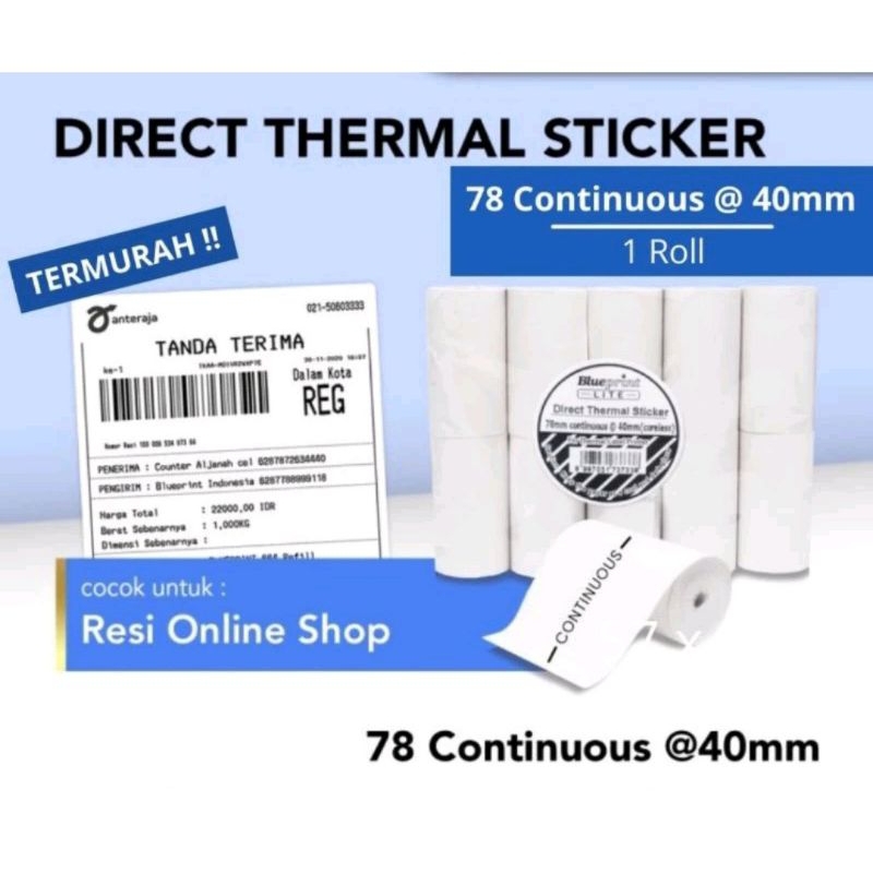 

direct thermal 78 continues from blueprint