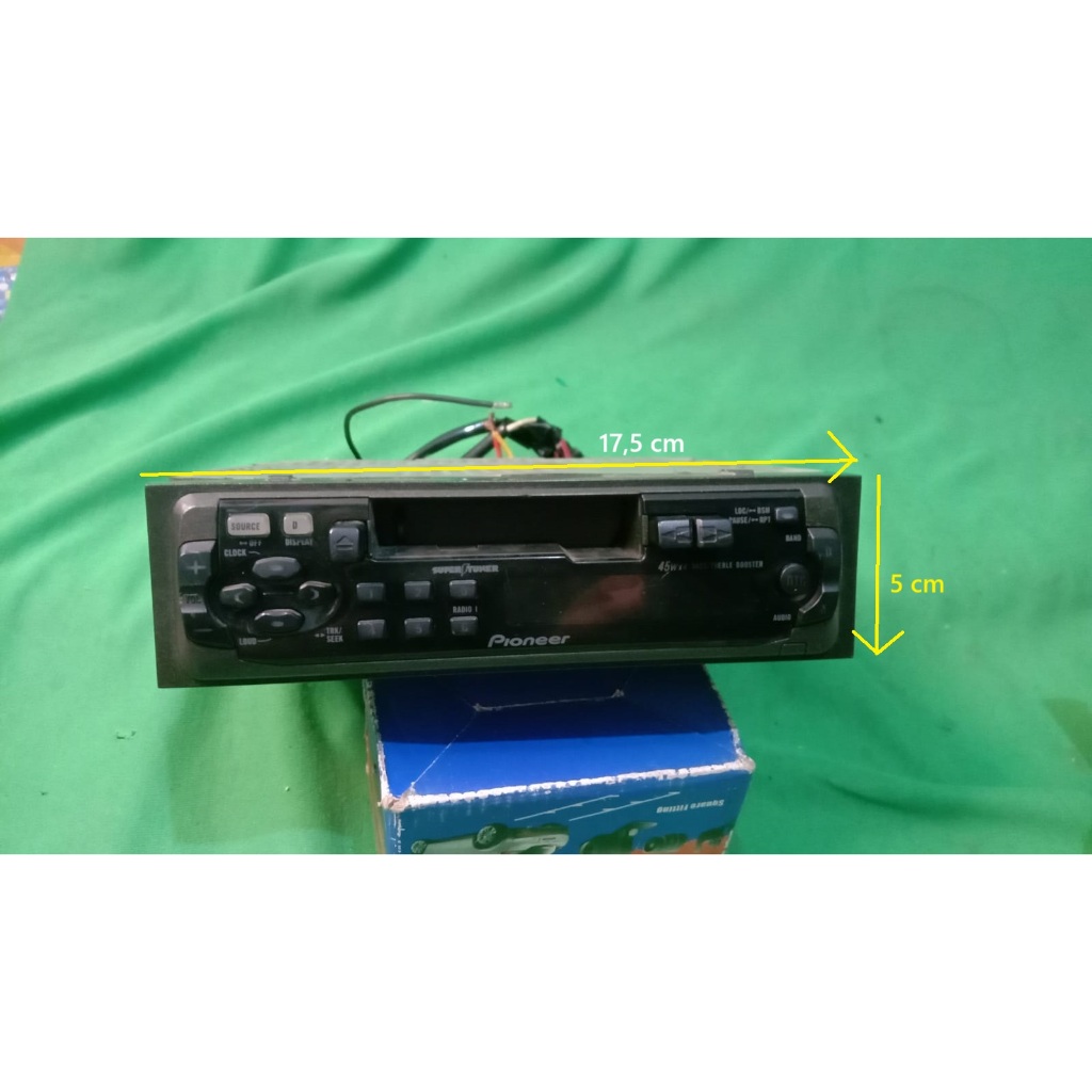 Tape Mobil Bekas Jadul. Pioneer KEH-P3067ZY.Gratis soket.Tone Control.