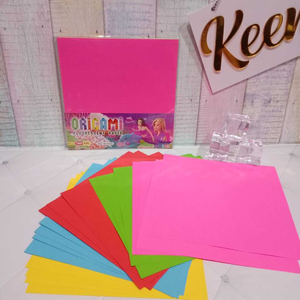 

ORIGAMI KERTAS LIPAT 2 SISI 12X12 (20LEMBAR)