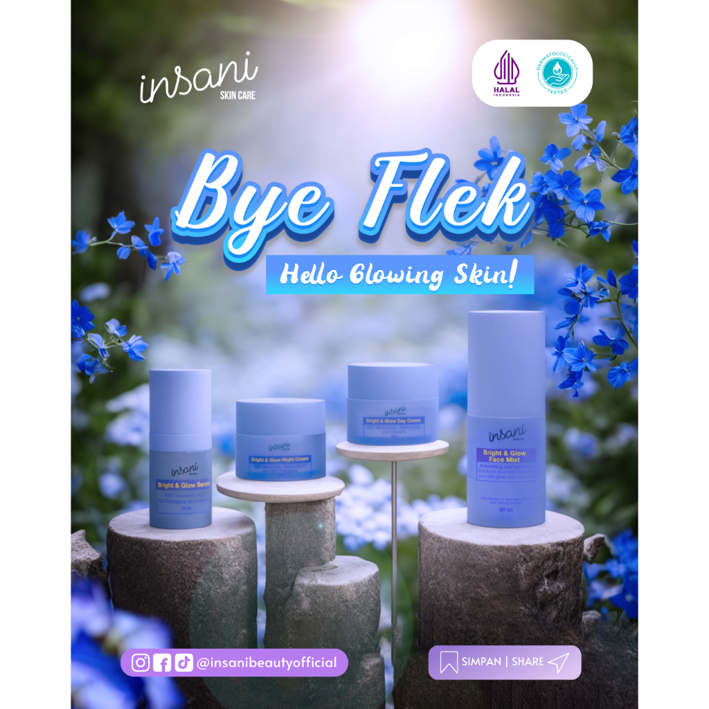 Paket Bright _ Glow Insani Skincare - Insani Skincare Official Insani skincare, insani skincare BPOM