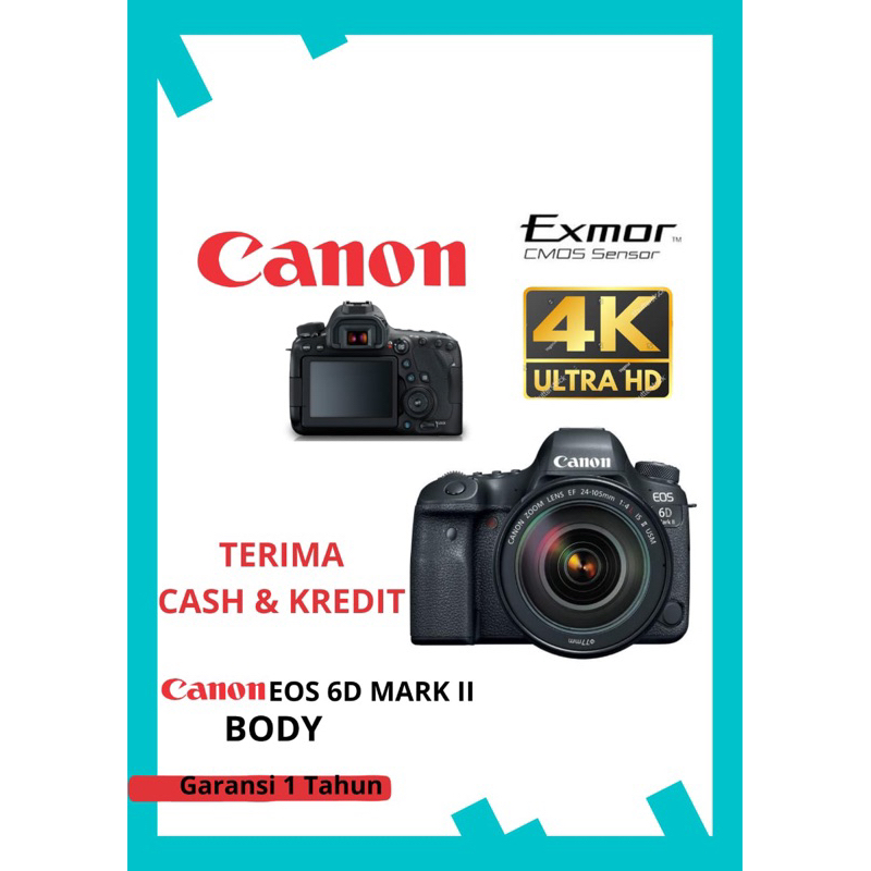 kamera canon eos 6d mark ii