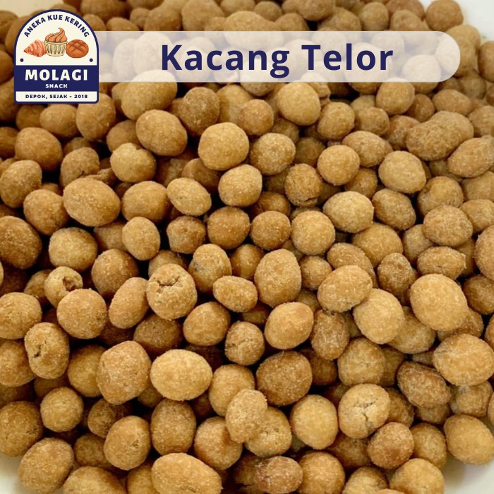 

Kacang Telor Supernut / Kacang Telur Manis Gurih 250 Gram - Molagi Snack