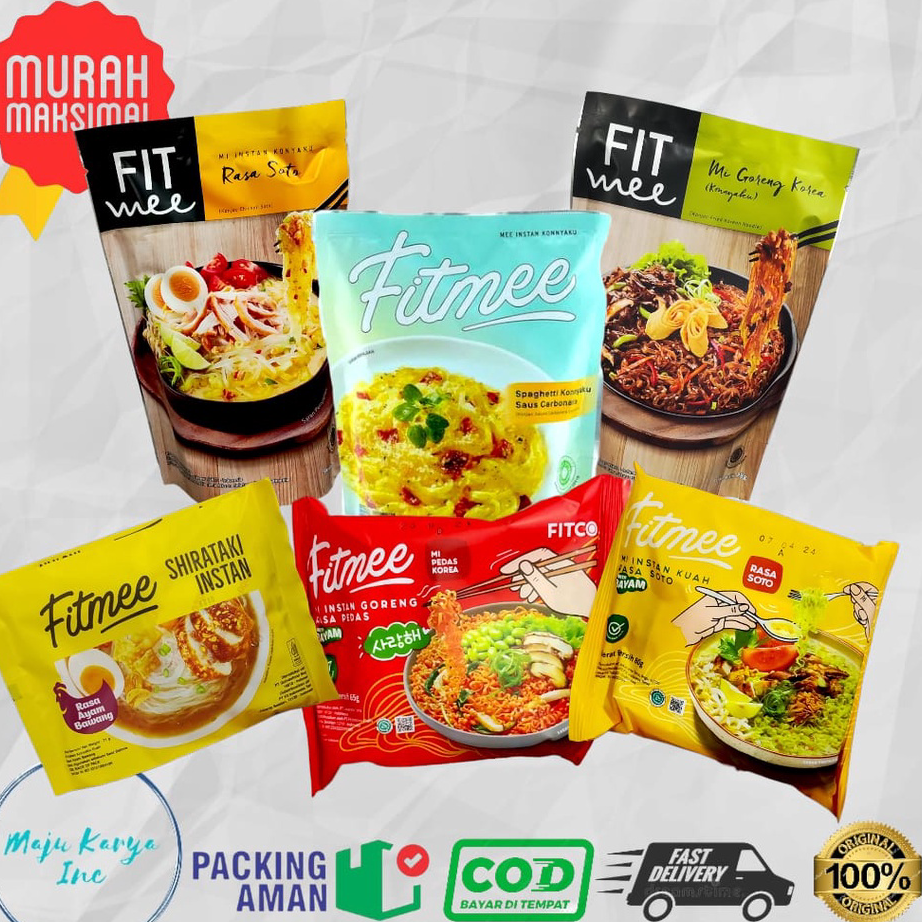 

Harga Murah Fit Mee Mie Konyaku Shirataki Mie Goreng - Soto - Ayam Bawang Low Callories