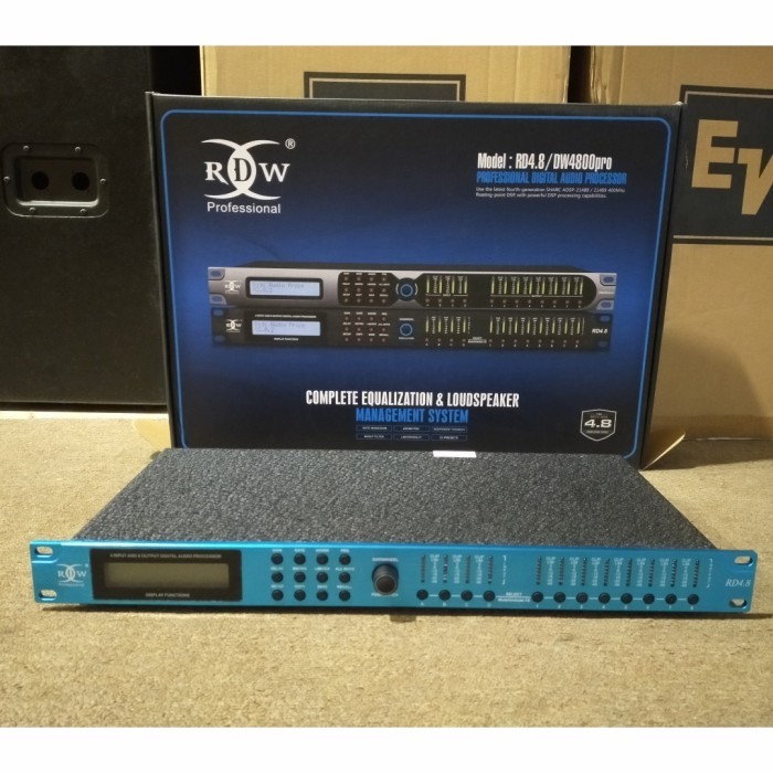 RDW rd 4 8 management dlms rdw rd4.8 digital processor audio