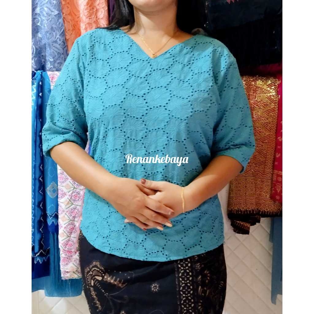 ATASAN KATBOL PREMIUN BANGKOK// BLUS KATUN BOLONG