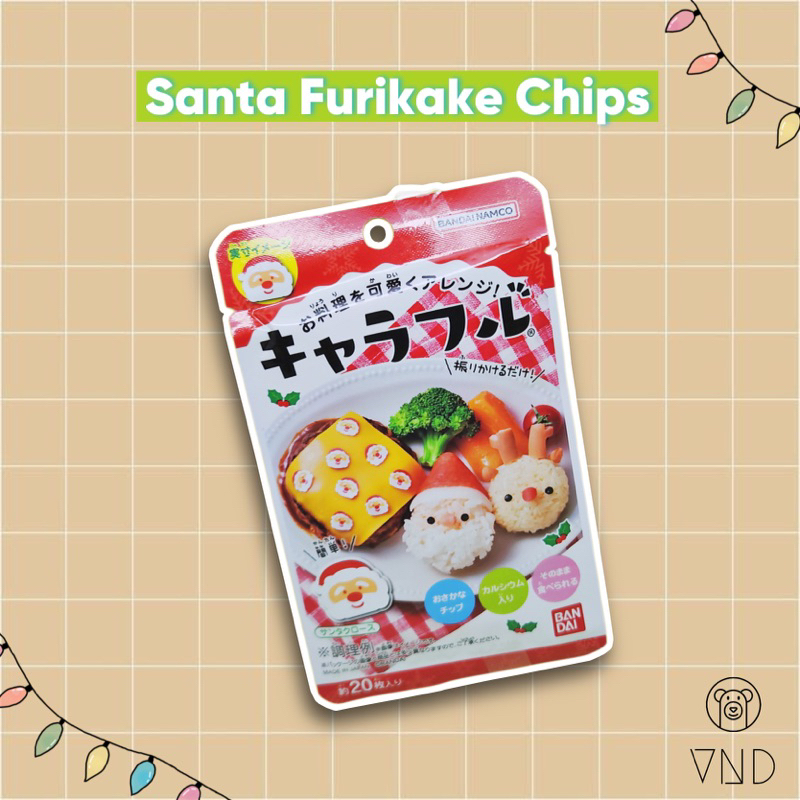 

Santa Furikake Chips ORI Japan/ Hiasan Bekal