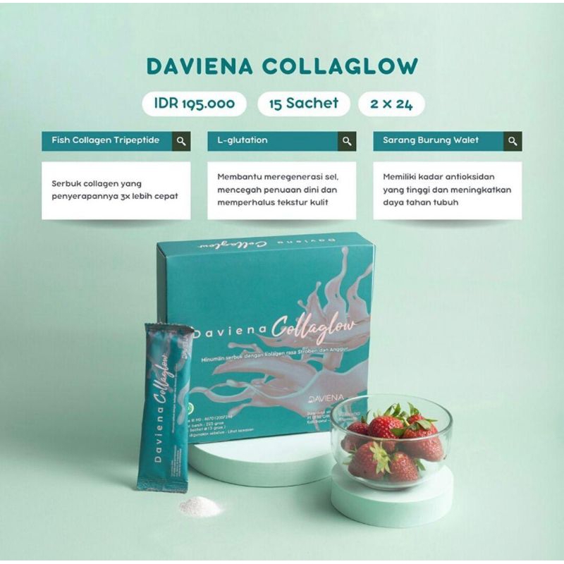 COLLAGLOW DAVIENA SKINCARE / COLLAGEN DAVIENA
