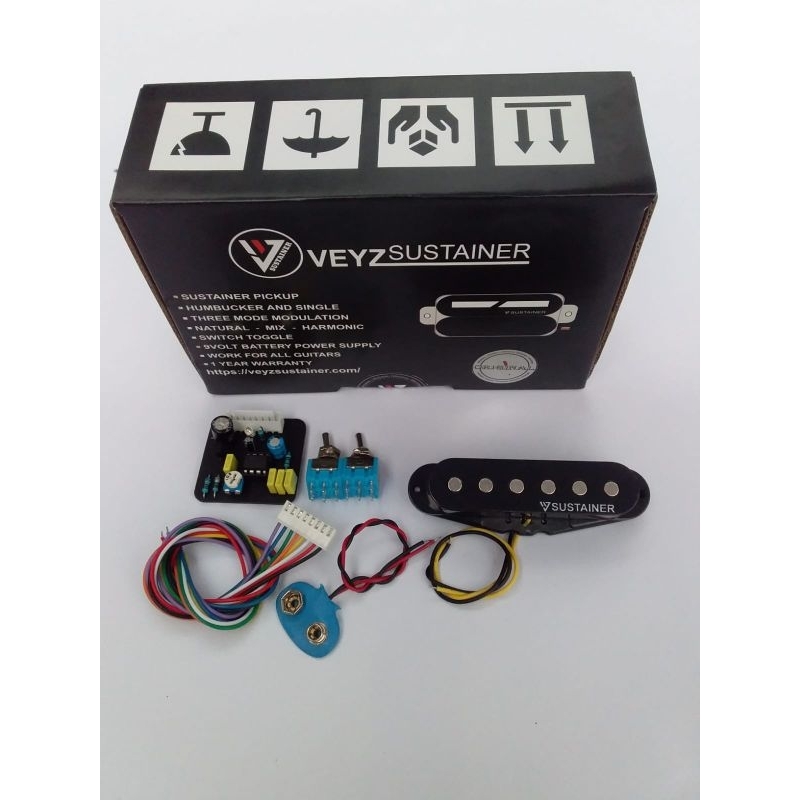 Pickup sustainer single coil