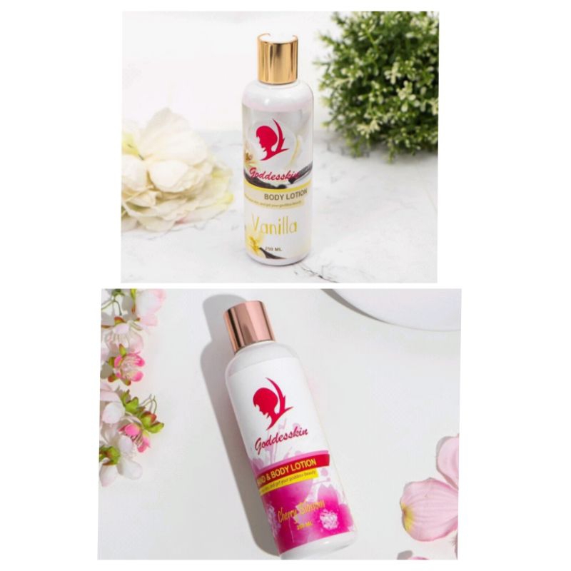 Goddesskin Body Lotion & Body Scrub 250ml
