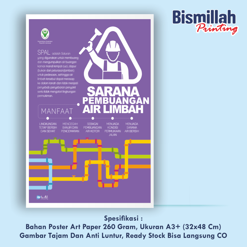 

Poster Kesehatan Sarana Pembuangan Air Limbah