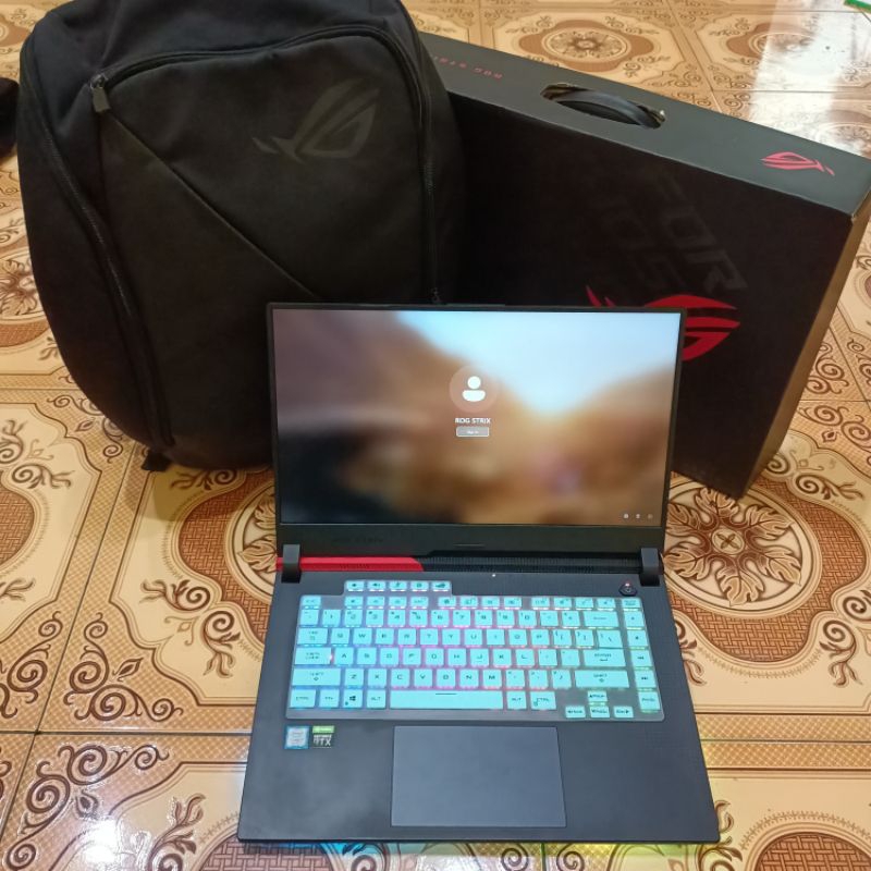 Asus ROG Strix G15 G513QE Ryzen 5 5600H RAM 16/512 GB RTX 3050 Ti fullset