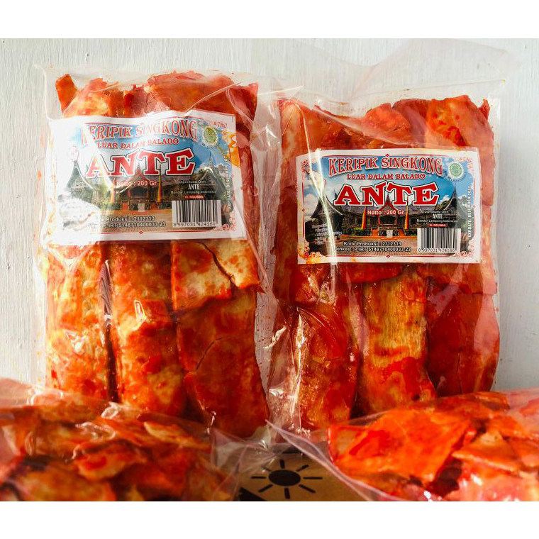 

GROSIR MURAH Keripik Singkong Balado Khas Minang Sanjay ANTE Murah