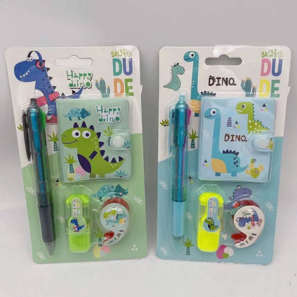 

18pcs/9pcs/3pcs Alat Tulis Anak / Stationary Set 4in1 Premium Imfort