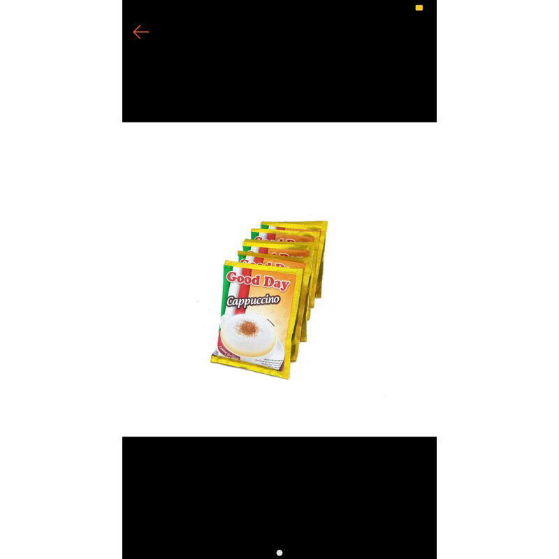 

Kopi Good Day Cappucino Renceng - Netto 10 bks x 25gr