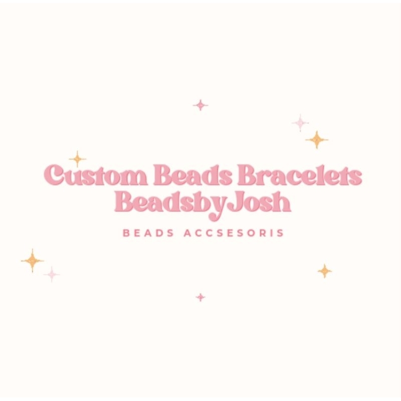 Custom BeadsbyJosh / Custom Beads Bracelets / Custom Gelang Manik / Custom Gelang Kpop