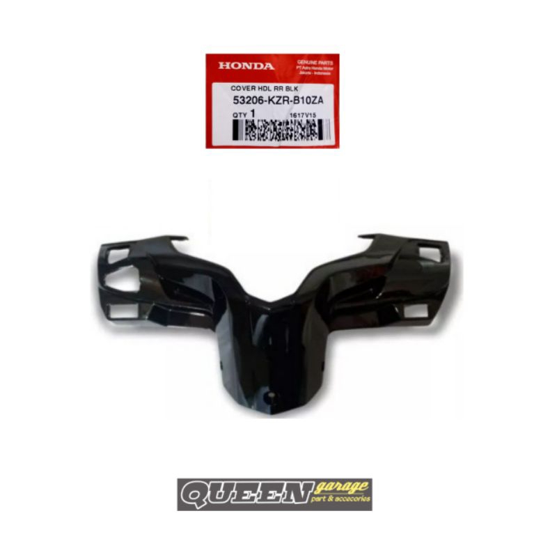 Cover Hdl Rr Blk/Batok Belakang Honda Vario125 Fi Idling Stop System (ISS) 53206KZRB10ZA