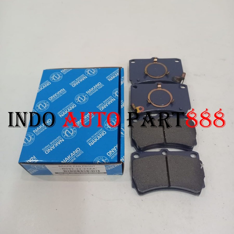 Brake Pad Ford Laser - Kampas Rem Depan Ford Laser NAKANO 1SET