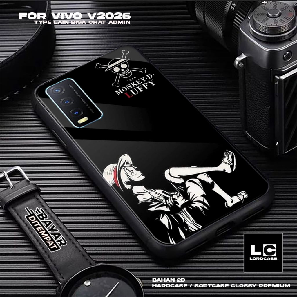 Case VIVO V2026 - Casing Hp Terbaru 2023 Lordcase [ ONEPIECELARIS] Silikon Hp Mewah - Kesing Hp VIVO