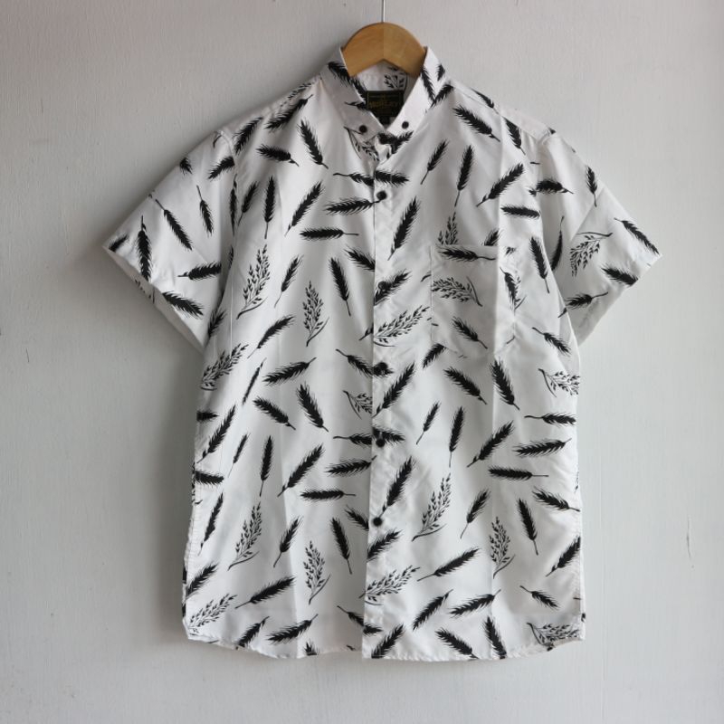 KEMEJA MOTIF PRIA LENGAN PENDEK KEMEJA MOTIF SIMPEL Kemeja motif pria hem motif pria