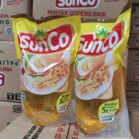 

Ready SunCo Minyak Goreng Masakan Kemasan Pouch @2L