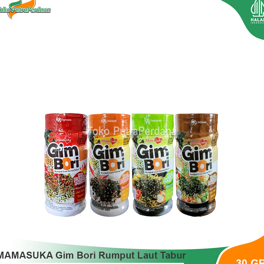 

Big Sale MAMASUKA Gim Bori 30gr (Botol)
