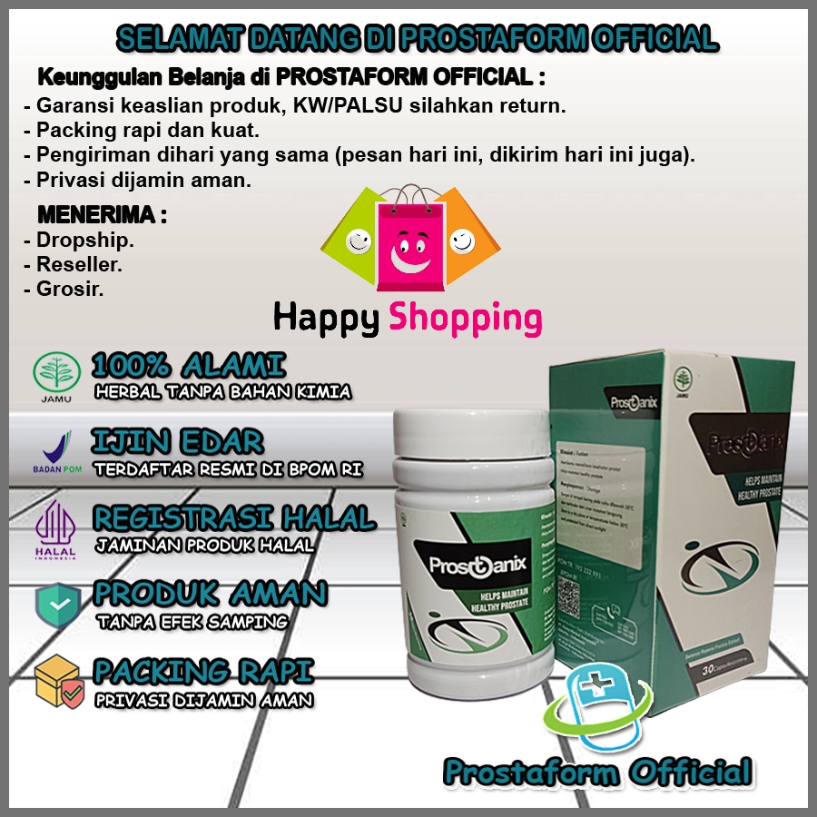 Prostanix 100% Asli Herbal Original Obat Prostat Ampuh