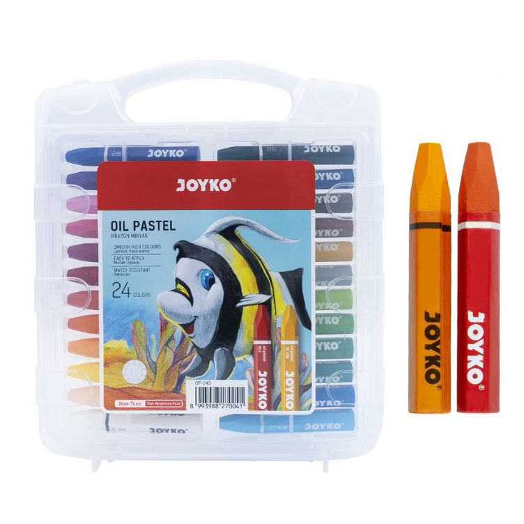 

Murah Banget Crayon Joyko/Oil pastel Joyko 24 warna ( 1 set )