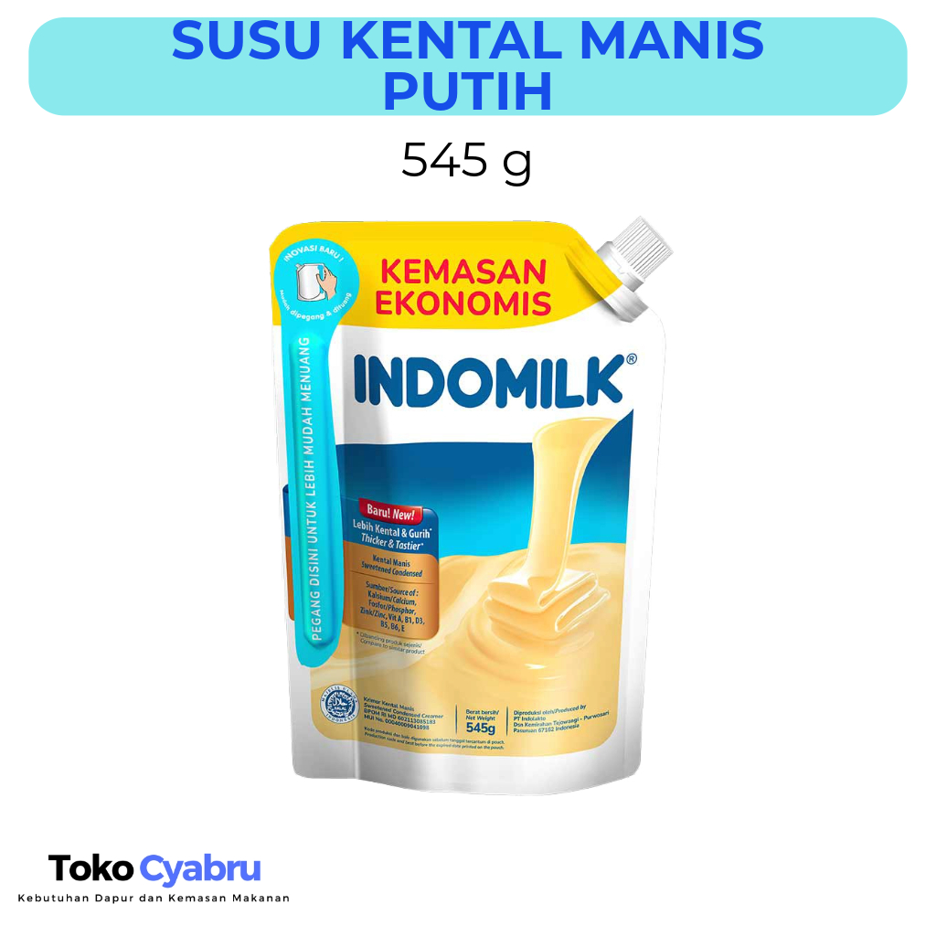 

Kental Manis Putih Pouch Indomilk 545 g