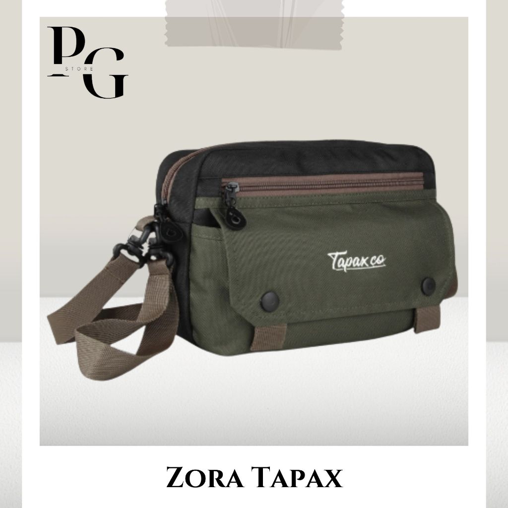 TAPAX ZORA // Tas Selempang Slingbag Casual Zora Tapax - Tas Trending
