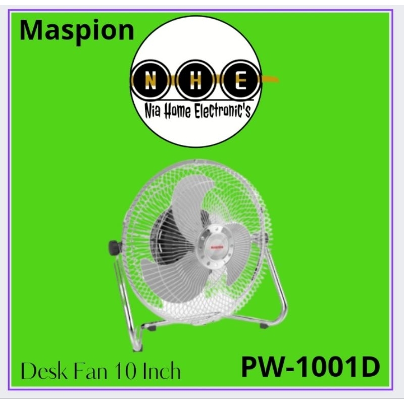 Maspion PW-1001D Desk Fan 10 Inch PW1001D