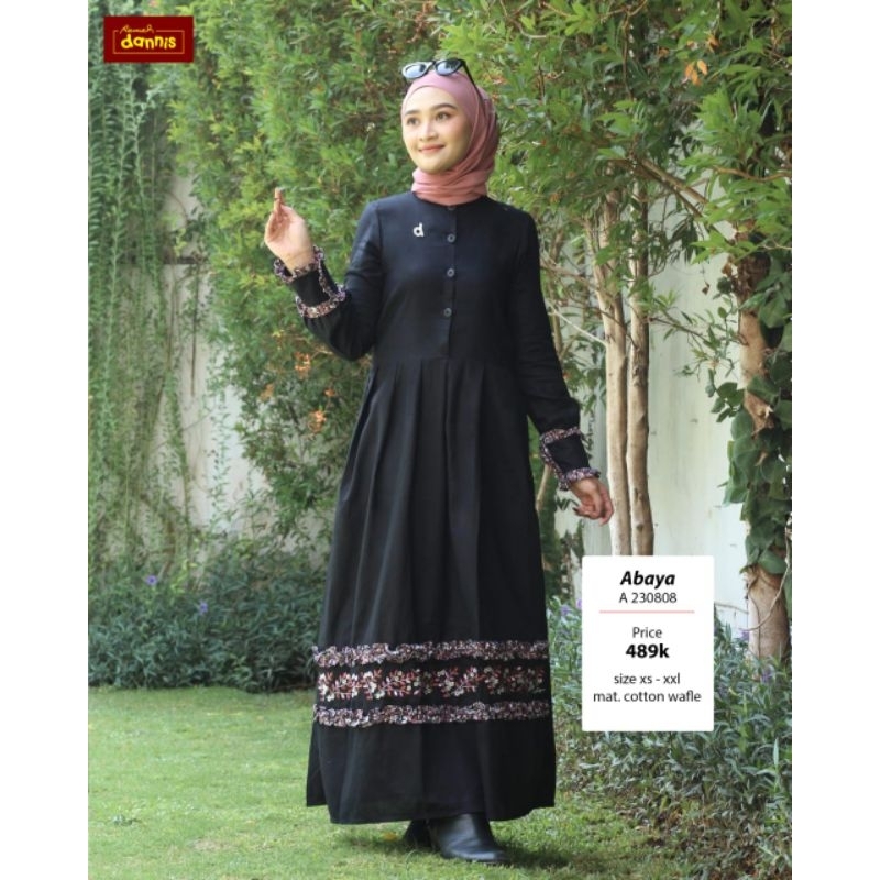 Abaya Hitam By Dannis