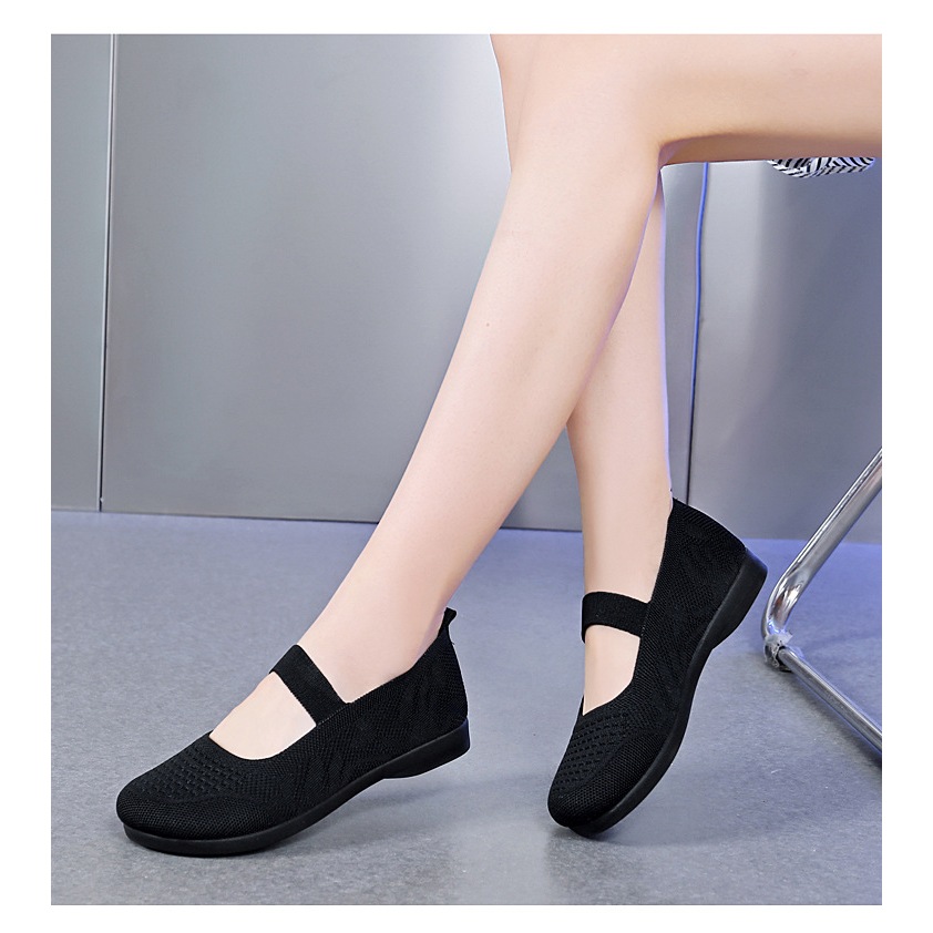 limited plk sepatu flat slip on wanita lv0452