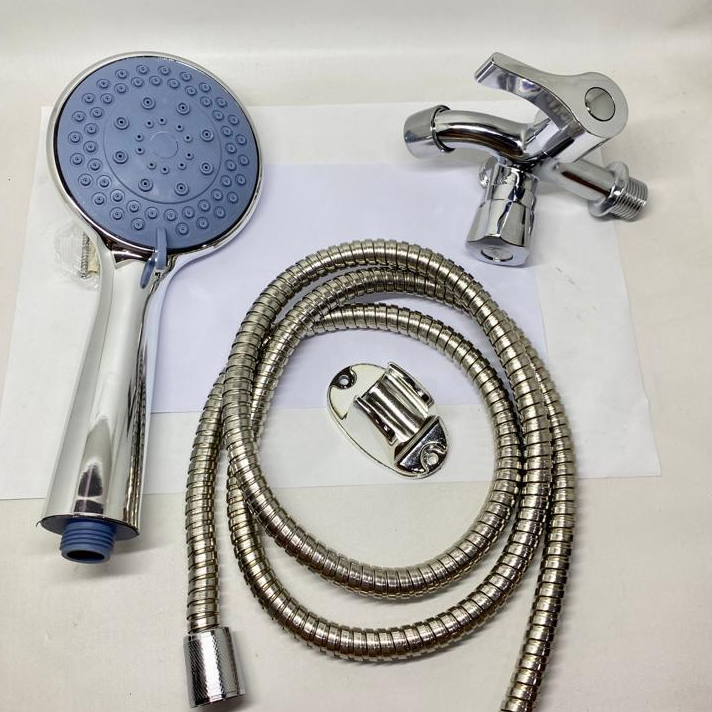 Shower kamar mandi 1 set kran cabang stainless 1/2 inch / Shower Bulat Lubang 300 Terbaru Murah High