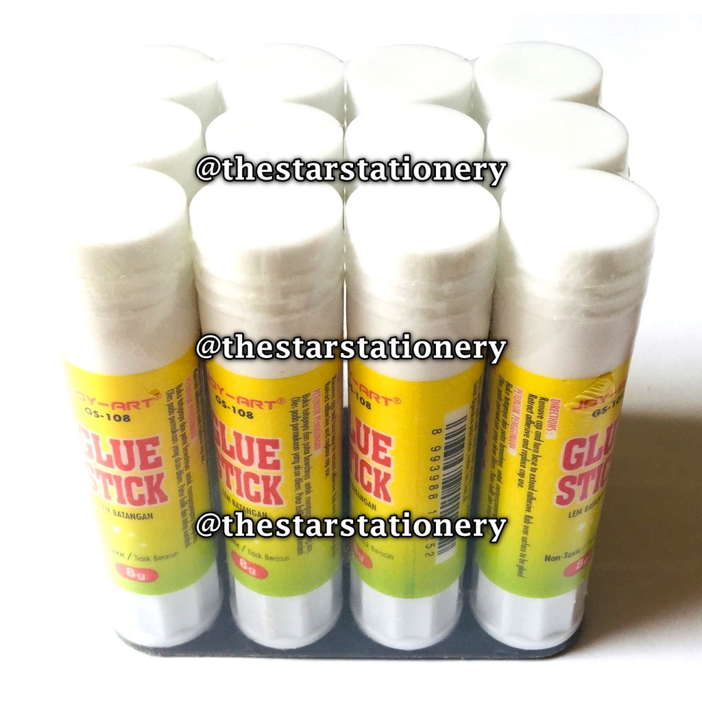 

(1 Biji) GROSIR Glue Stick Joy-Art GS-108 8 Gram / Lem Kertas Batang Joyko GS-108 (1 Biji)