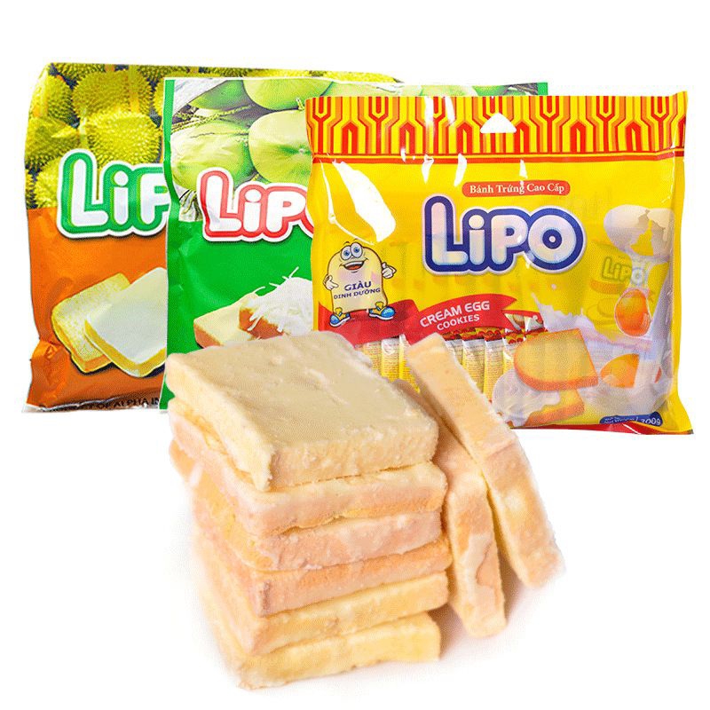 

Biskuit Lipo Cream Egg Cookies / Biskuit Krim Vietnam