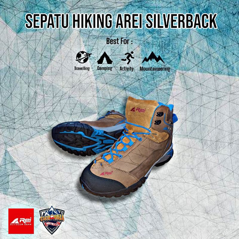 Sepatu Hiking Arei Silverback