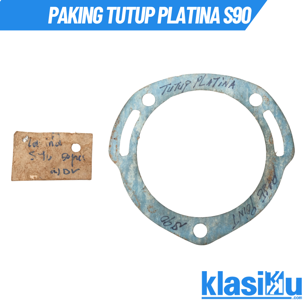 Paking Gasket Cover Tutup Noken As Tutup Platina Honda S90 S 90 S90z Nos