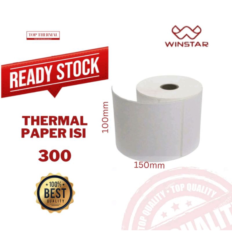 

Label resi thermal A6 100x150 mm