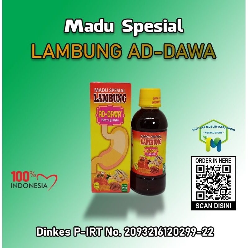 Madu spesial lambung Ad dawa - Madu gerd lambung