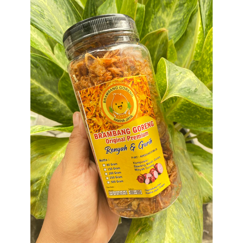 

Brambang Goreng Tanpa campuran tepung